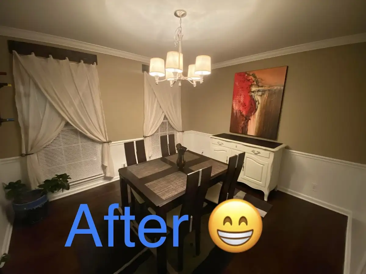 Professional dining room restoration after water damage in Grandville