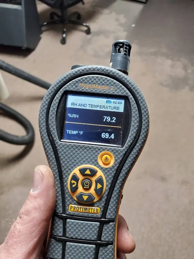 Moisture meter humidity assessment for Mold Remediation & Removal in Grandville